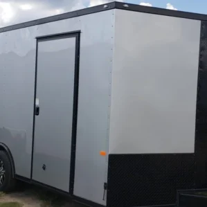 2023 Fast Cargo 8.5×16 Blackout Toy Hauler Enclosed Trailer For Sale