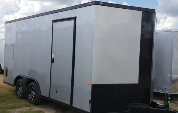 2023 Fast Cargo 8.5×16 Blackout Toy Hauler Enclosed Trailer For Sale