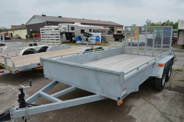 2023 Advantage 14′ Galvanized Landscape Trailer - Image 2