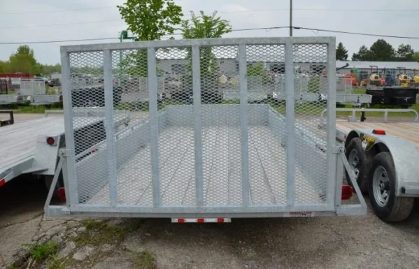 2023 Advantage 14′ Galvanized Landscape Trailer - Image 6