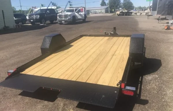 2022 Cornpro 12′ Tilt Trailer - Image 4