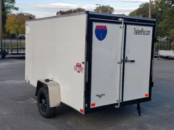 6 X 10 Victory V-Nose Cargo Trailer - Image 2